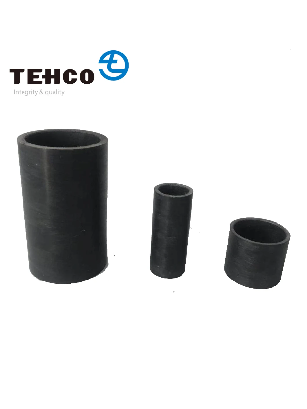 High Strength Glass Fiber and Special Lubricating PTFE Fiber with Outstanding Anti-wear Feature Filament Wound HIgh Load Bushing